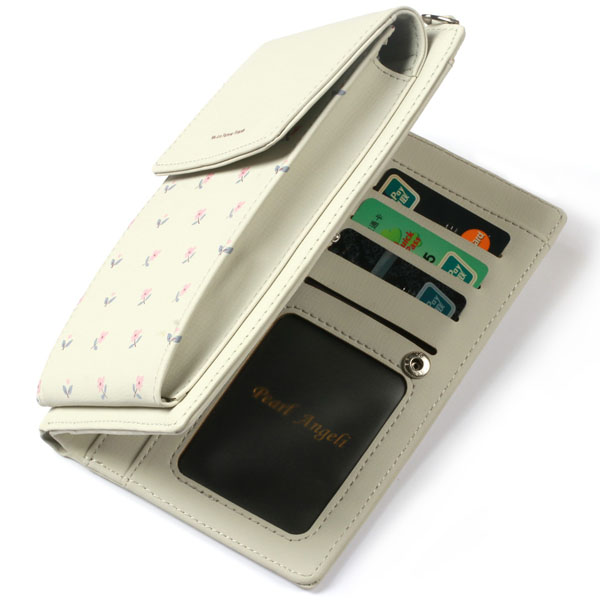 Pearl Angeli Cellphone bag women messenger cross-body bag lady's wallet purse credit cards hold multi-function bags