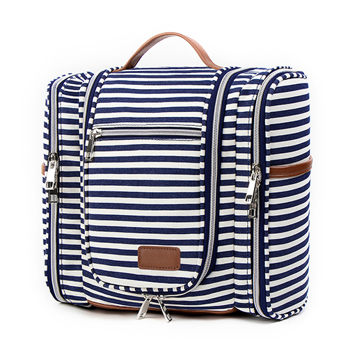 Travel Hanging Toiletry Bag for Women Men Water Resistant Cosmetic Makeup Bag for Bathroom Shower Shampoo Full Sized Container Toiletries Organizer with Hanging Hook