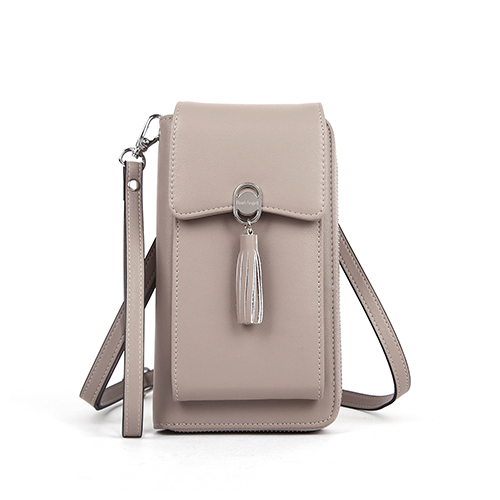 Pearl Angeli Handy Umhängetasche Damen RFID Schutz Kartenfächer Handytasche zum Umhängen PU-Leder Handy Schultertasche Verstellbar Schultergurt Klein Crossbody Handytasche Geldbörse