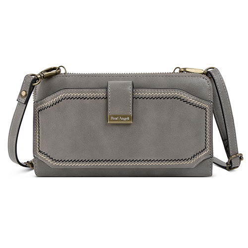 Pearl Angeli Handytasche Umhängetasche Geldbörse Damen Handy Tasche Klein Geldbeutel Umhängen Handy Schultertasche Portemonnaie