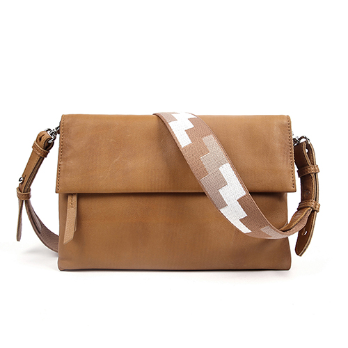 Soft Leather Crossbody Bags for Women Small Cellphone Shoulder Bag Multi-Pocket Messenger Bag