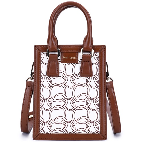 Pearl Angeli Mini Taschen Handtaschen Damen Leder Umhängetasche Totes Kleine Handytasche zum Umhängen