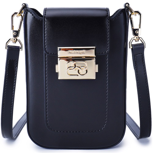 Pearl Angeli Handytasche zum Umhängen Damen Handy Umhängetasche Leder Umhängetaschen Geldbörse