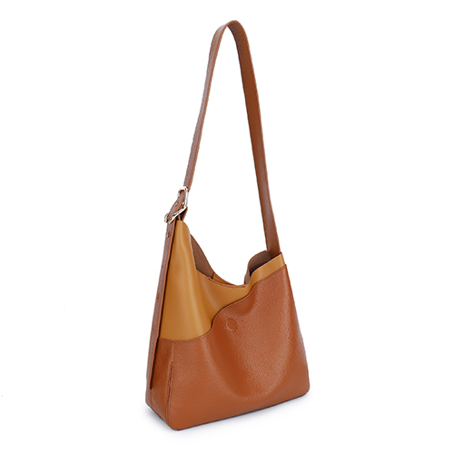 Pearl Angeli Genuine Leather Hobo Shoulder Bags for Women Crossbody Handbag Purse with Adjustable Strap